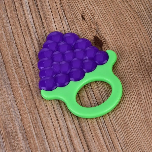 Soft Silicone Baby Teether Fruit Modelling Infant Interesting Teething Chewing
